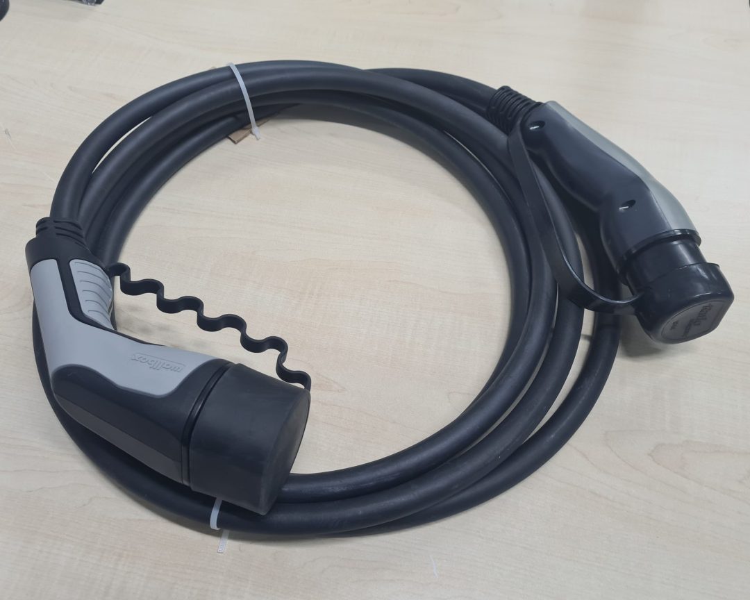 Samengestelde laadkabel - 3-fase - type 2 - 5 meter (refurbished) - Afbeelding 3