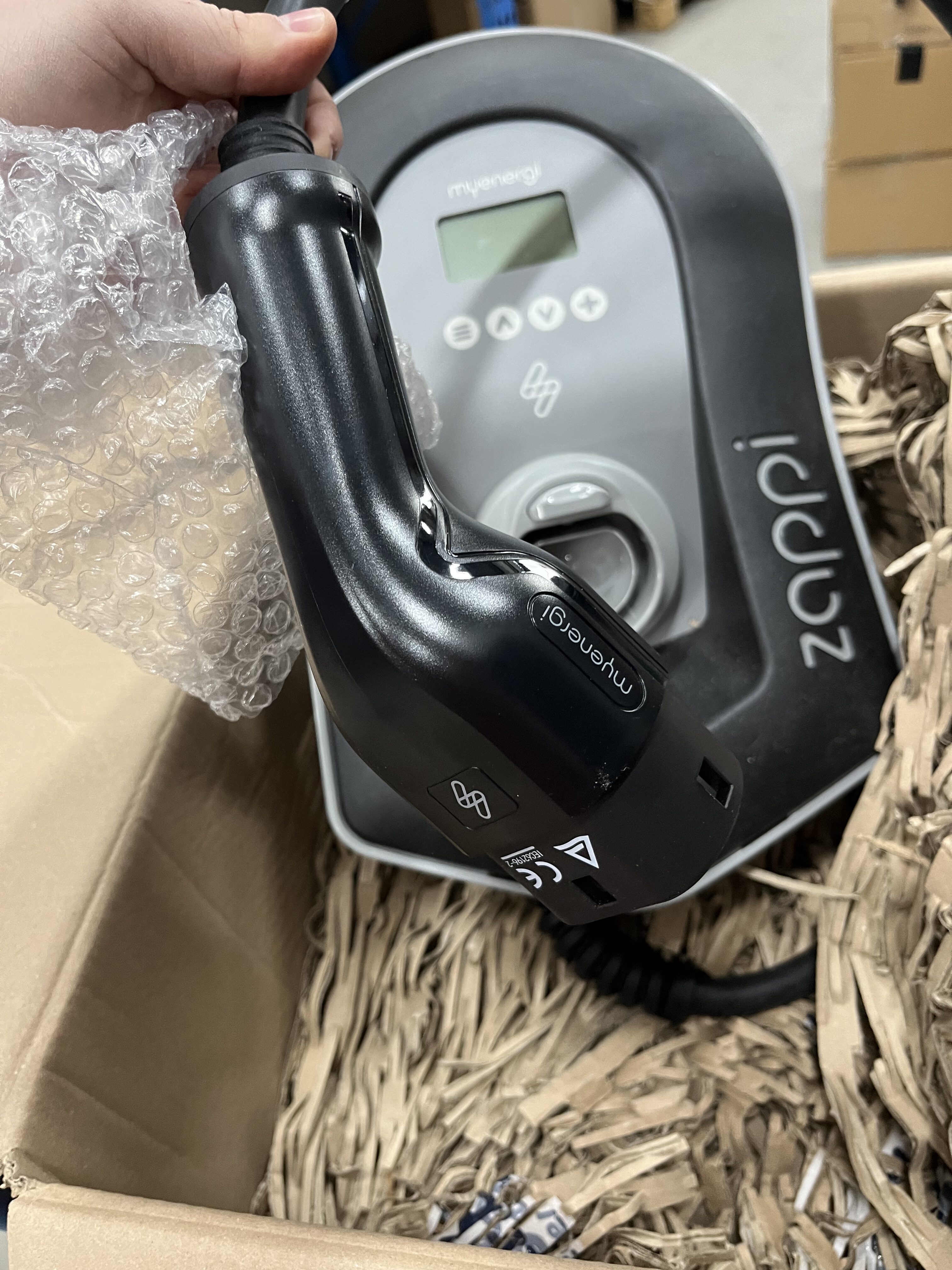 69 - Zappi V2.1 zwart 6.5 meter kabel - nieuw - opruiming - Afbeelding 2